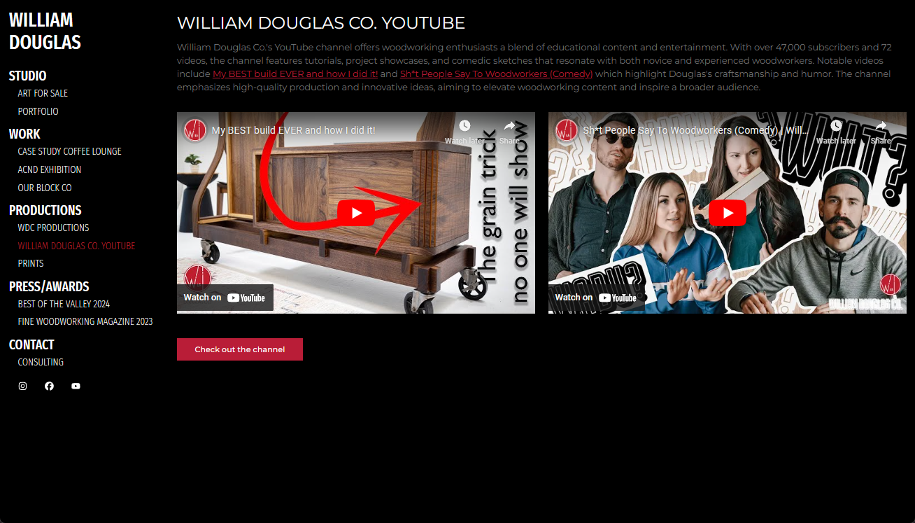 Highlighting active links in the desktop menu for better user navigation.